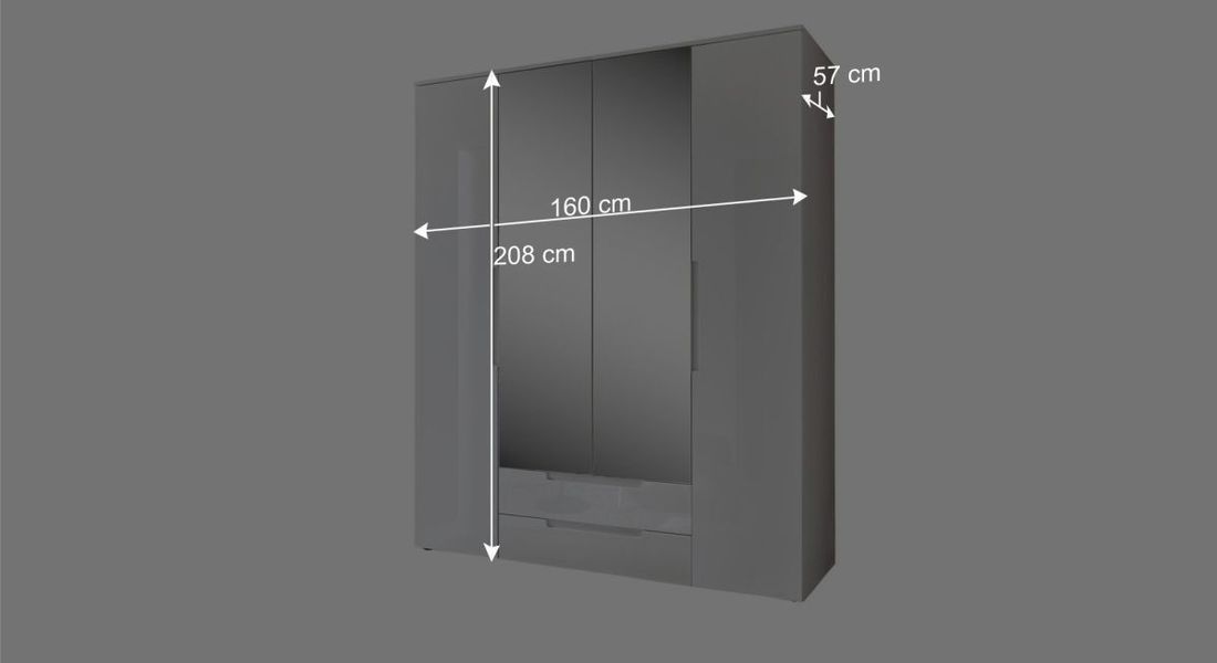 Funktions-Kleiderschrank Ottilia