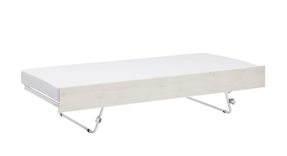LIFETIME Kojen-Ausziehbett Original Kiefer Massivholz mit Lattenrost
