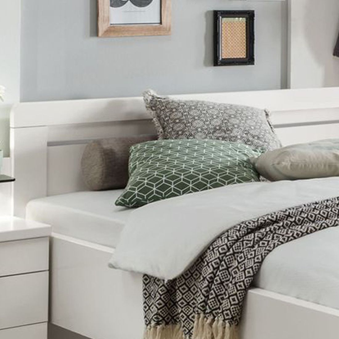 Senioren-Doppelbett Calimera Komfort mit Rollen
