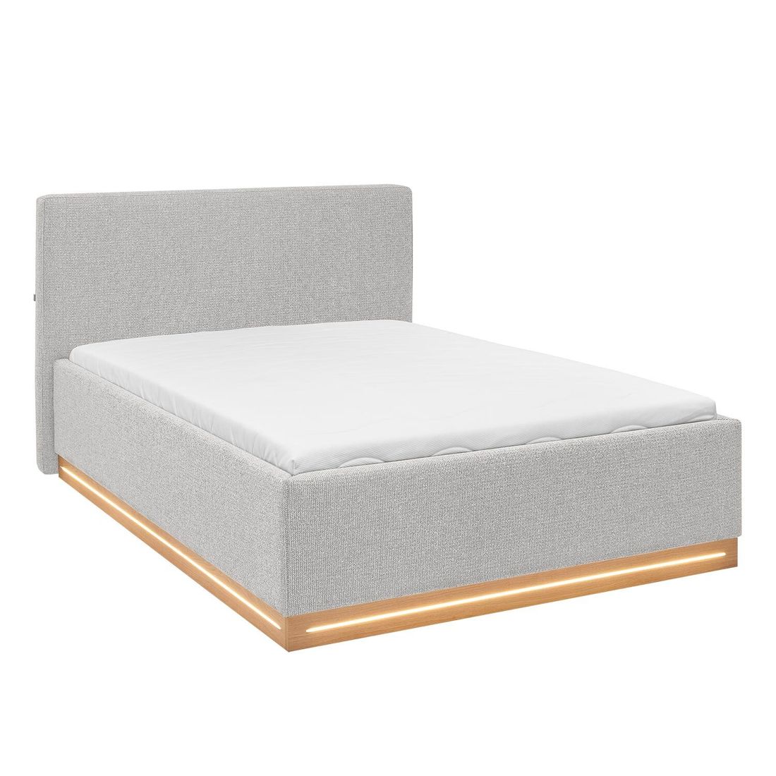 set one Polsterbett Franklin Komfort Strukturstoff KT2 S1 mit Bettkasten und Lattenrost