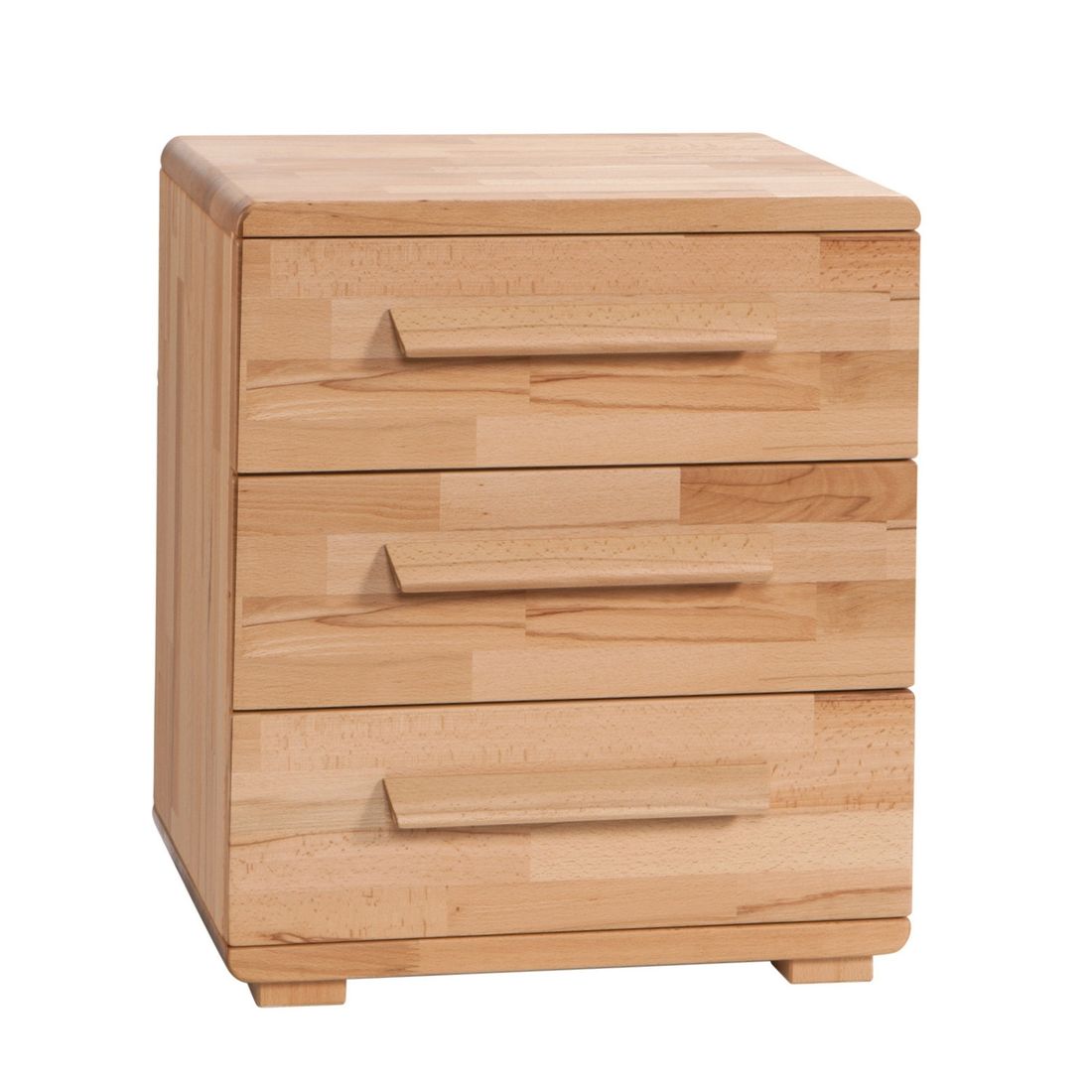 Nachttisch Barra Kernbuche Massivholz H 57cm