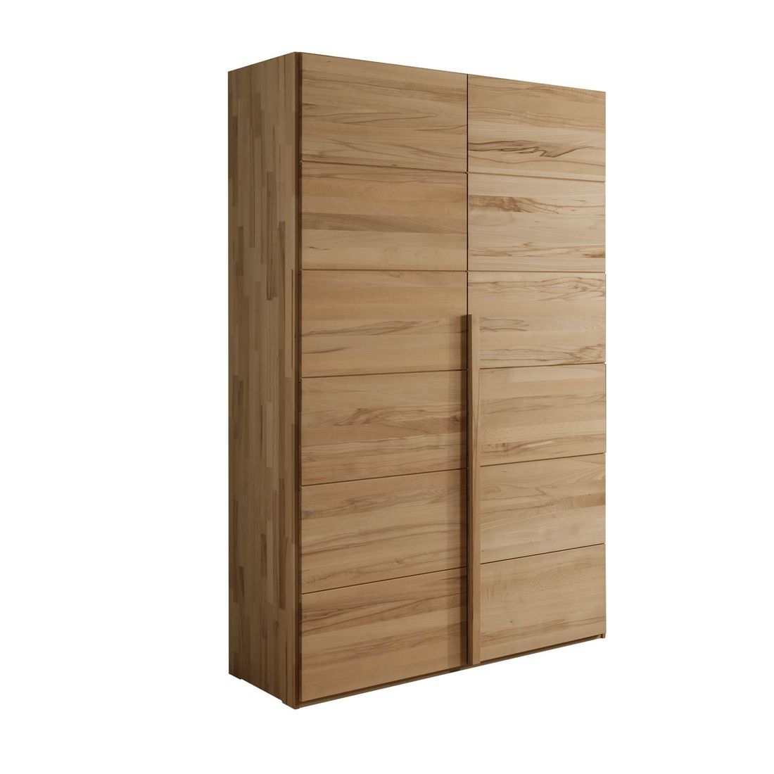 Drehtüren-Kleiderschrank Andalucia Kernbuche Massivholz