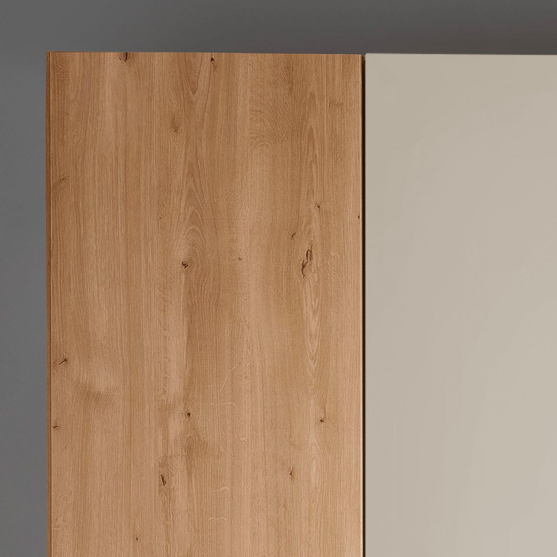 Drehtüren-Kleiderschrank Elian Eiche Dekor