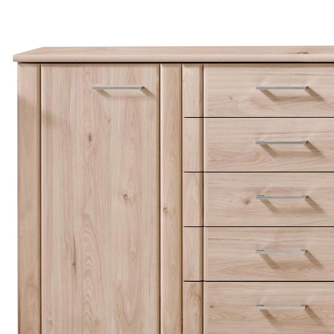 Kommode Telford Eiche Dekor mit Schubladen