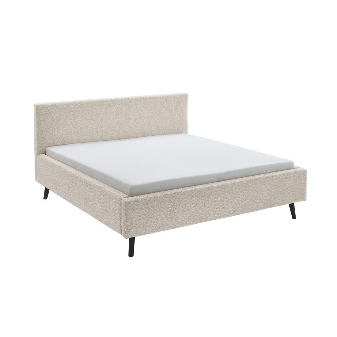 HOMELIV. Polsterbett Calypso Komfort Microteddy Abriamo