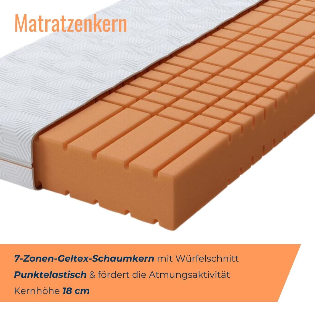SCHLARAFFIA Gelschaum-Matratze GELTEX Quantum Pure 200