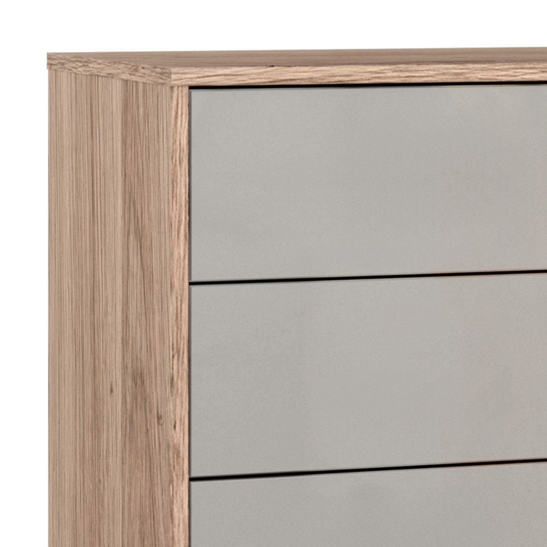 Kommode Tiam Eiche Dekor mit Schubladen