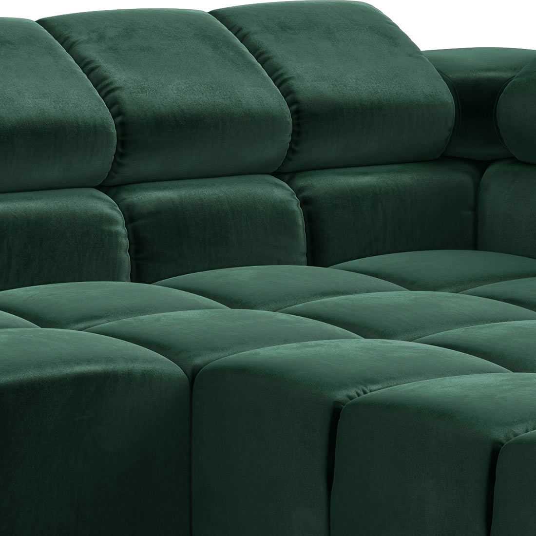 HOMELIV. Ecksofa Charlotta 319x215x82cm Velours