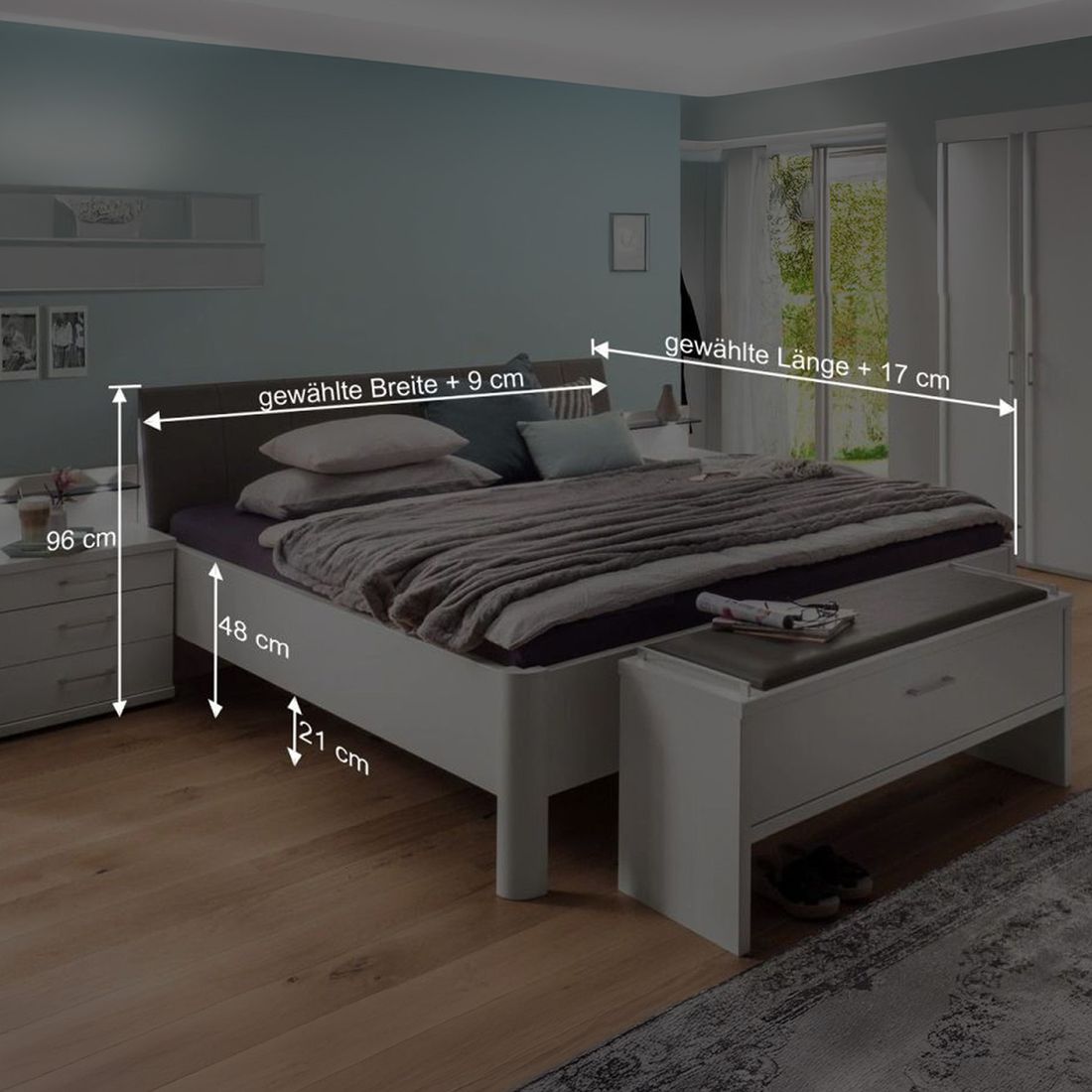 Doppelbett Castelli Komfort