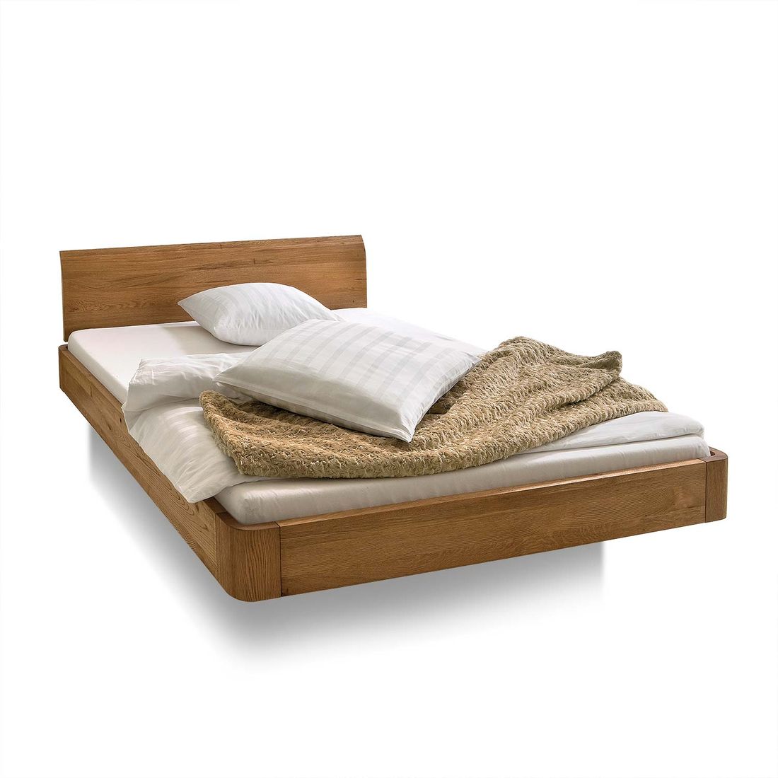 Bett Ecuador Eiche Massivholz