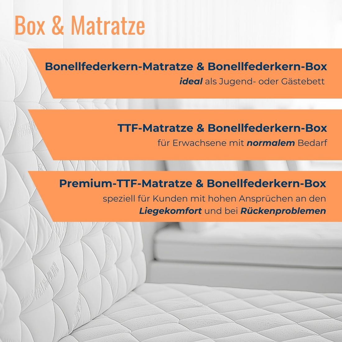 Boxspringbett Zibo