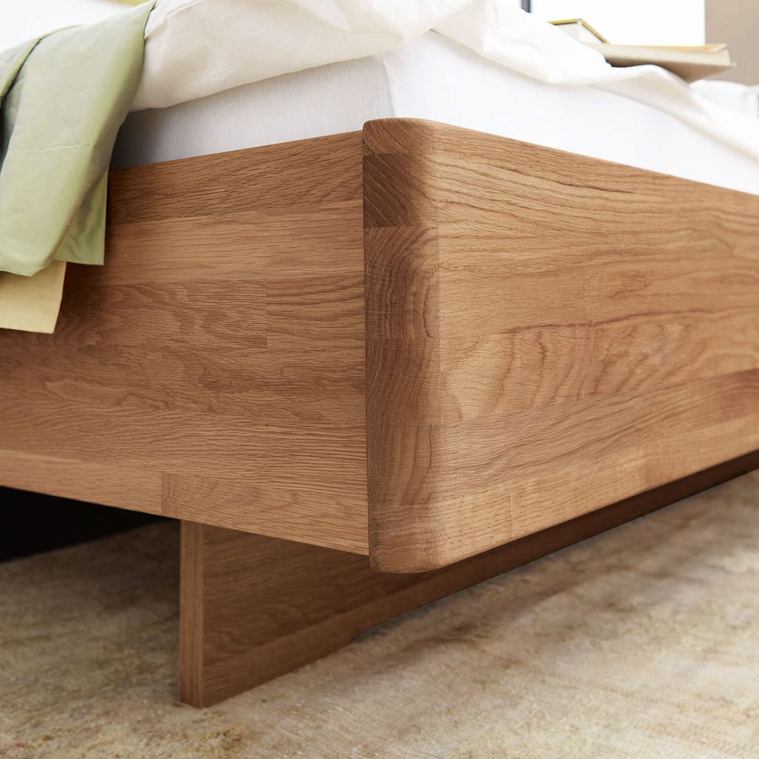 Doppelbett Nuria Komfort Erle Dekor