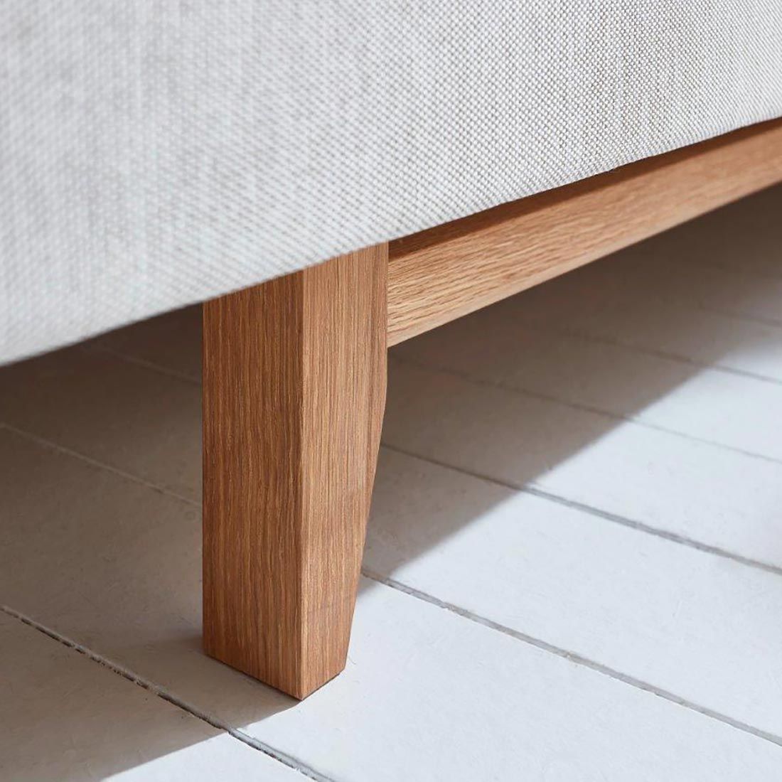 Boxspringbett Akela Eiche Webstoff