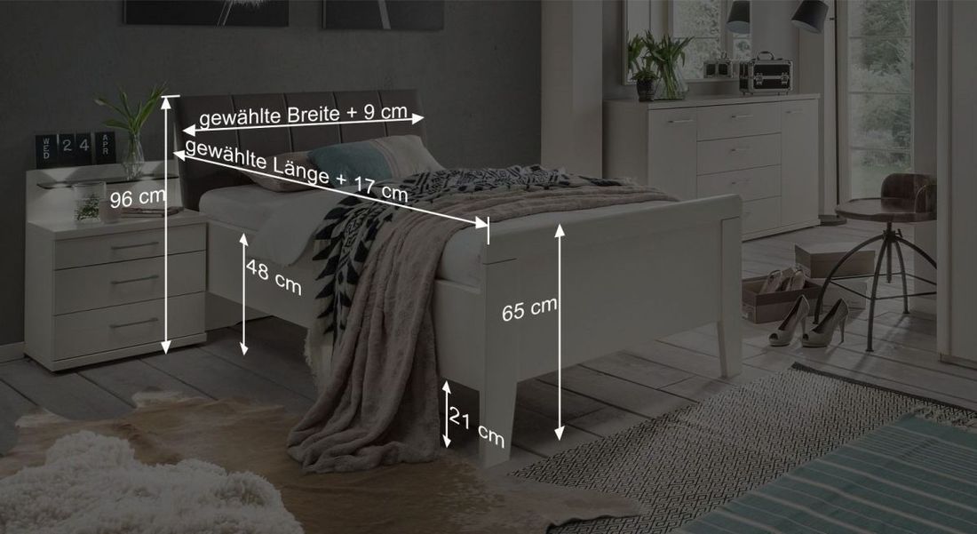 Einzelbett Casperia Komfort