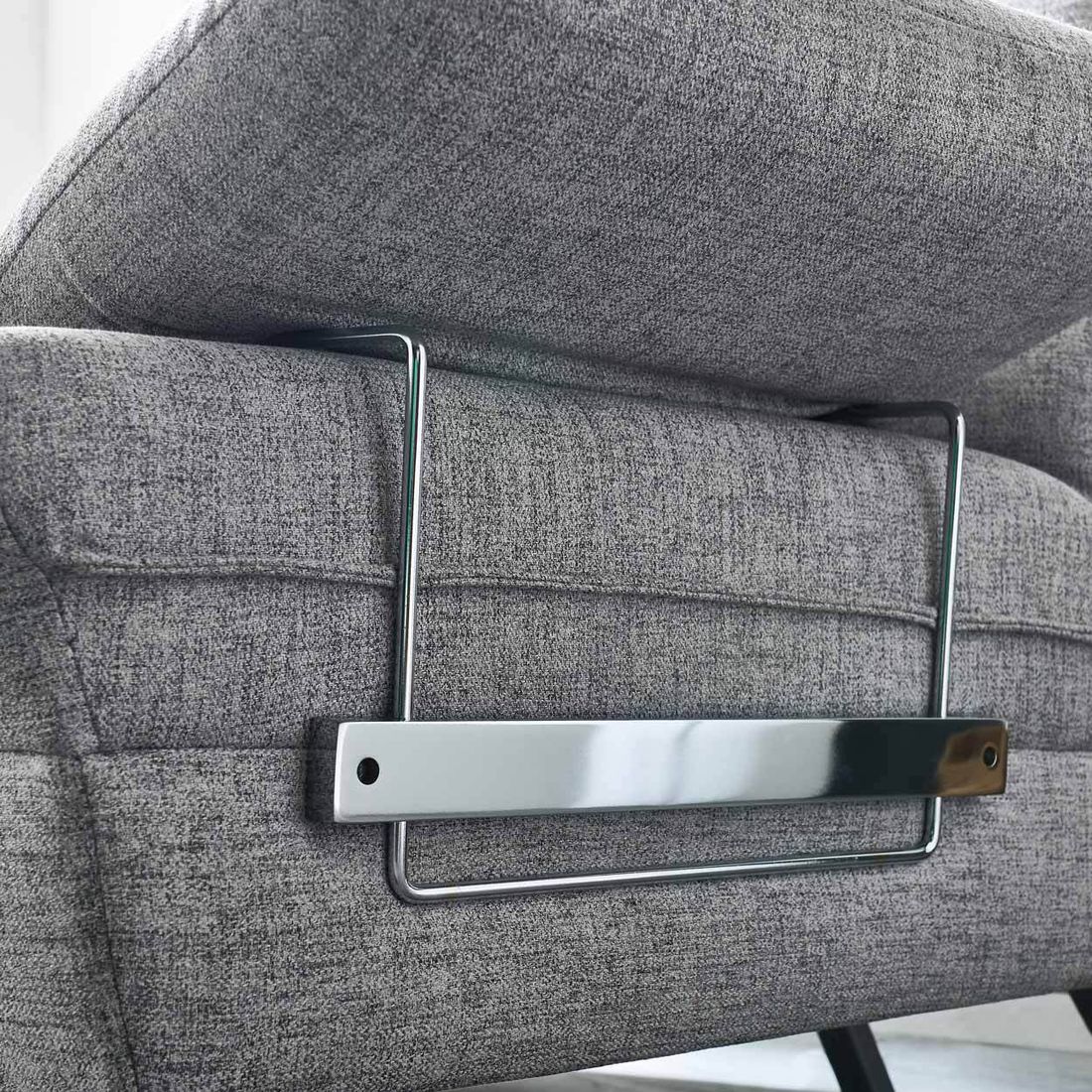 Schlafsofa Valda Webstoff mit Lattenrost