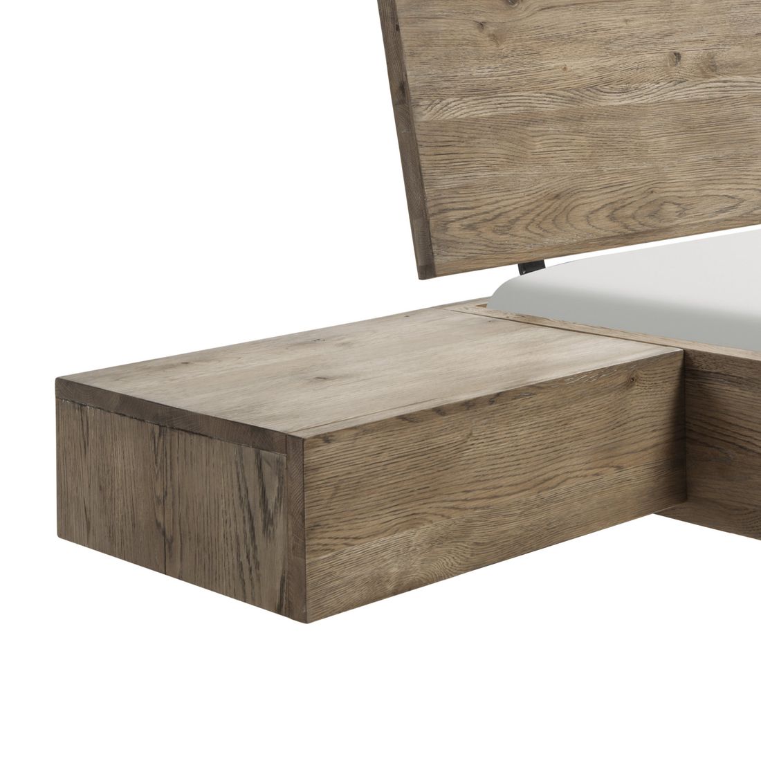Schwebenachttisch Quesada Wildeiche Massivholz