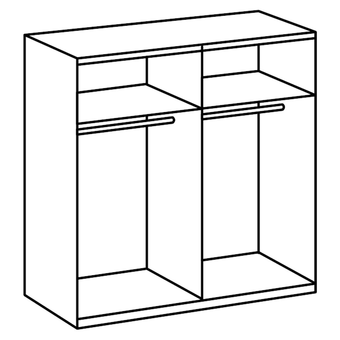Schwebetüren-Kleiderschrank Bollullo