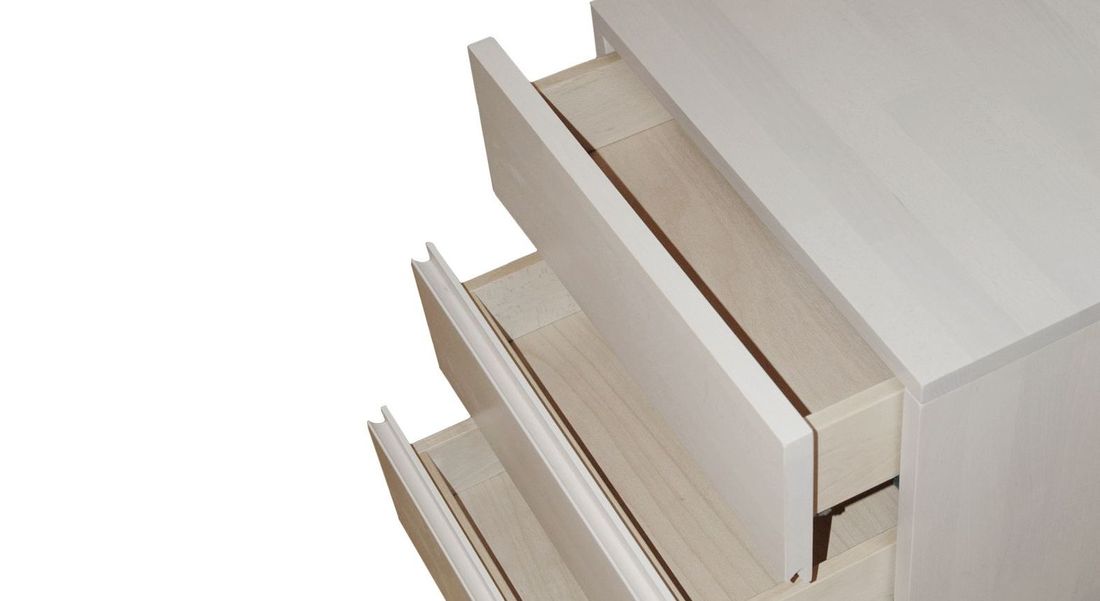 Nachttisch Navarra Buche Massivholz H 51cm