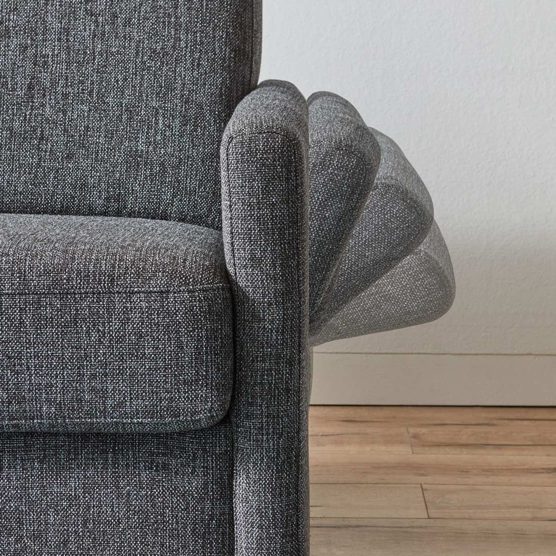 Schlafsofa Tullia Webstoff/Velours mit Lattenrost