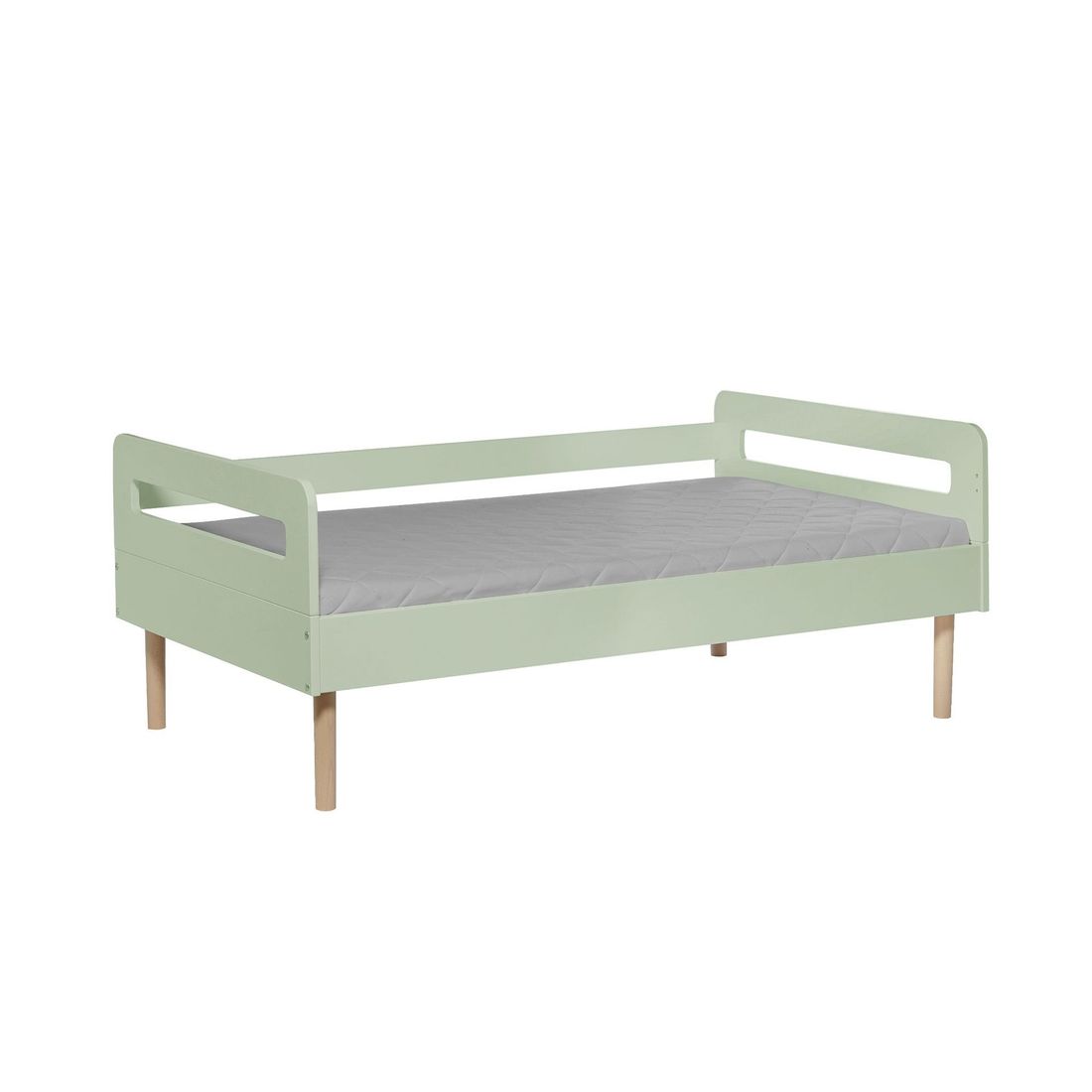 Kojenbett Kids Town Retro Buche teilmassiv mit Lattenrost