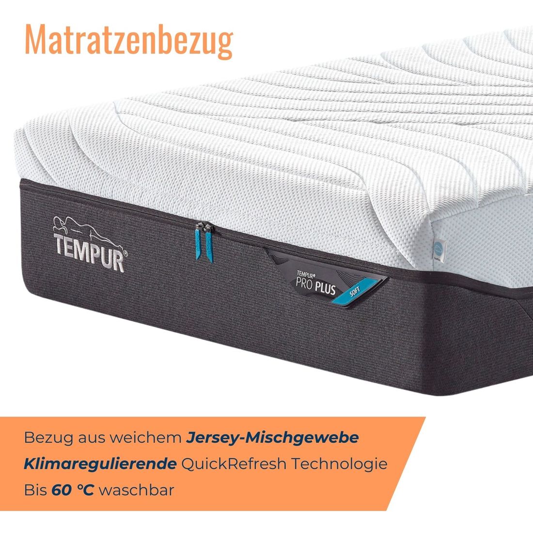 TEMPUR Pro CoolQuilt Matratze Soft Plus