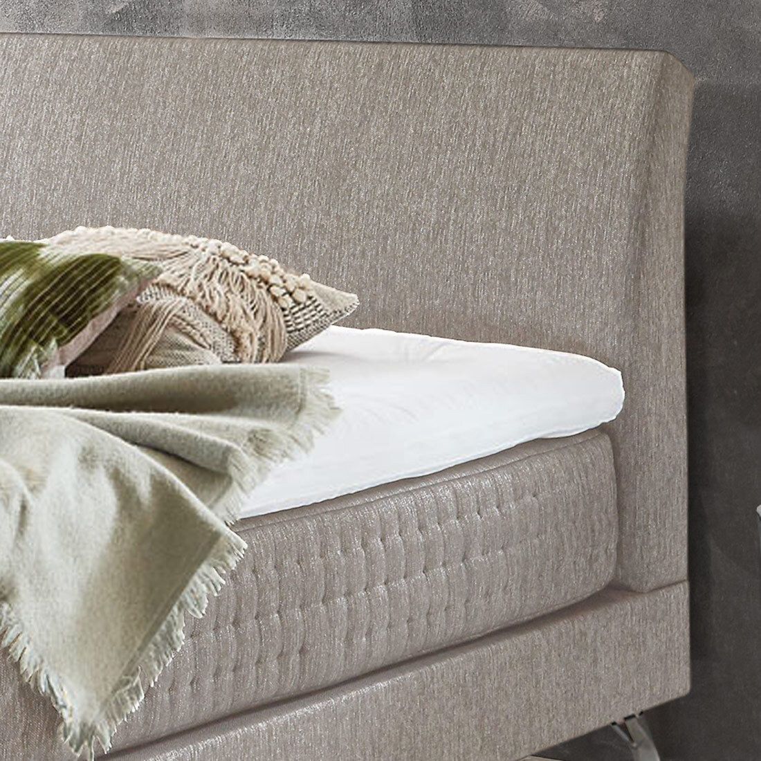 Boxspringbett Barima Webstoff
