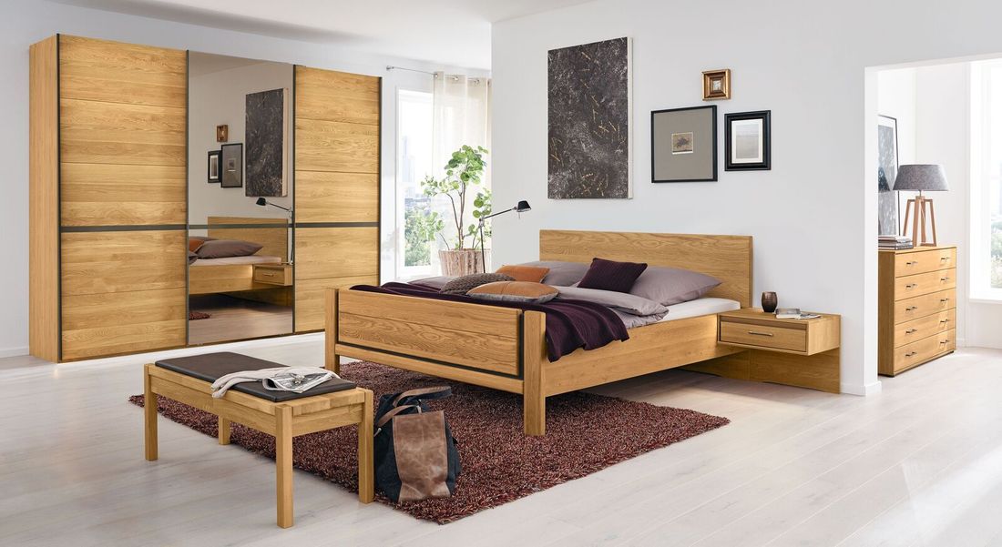 Musterring Schlafzimmer-Set Sorrent Eiche teilmassiv
