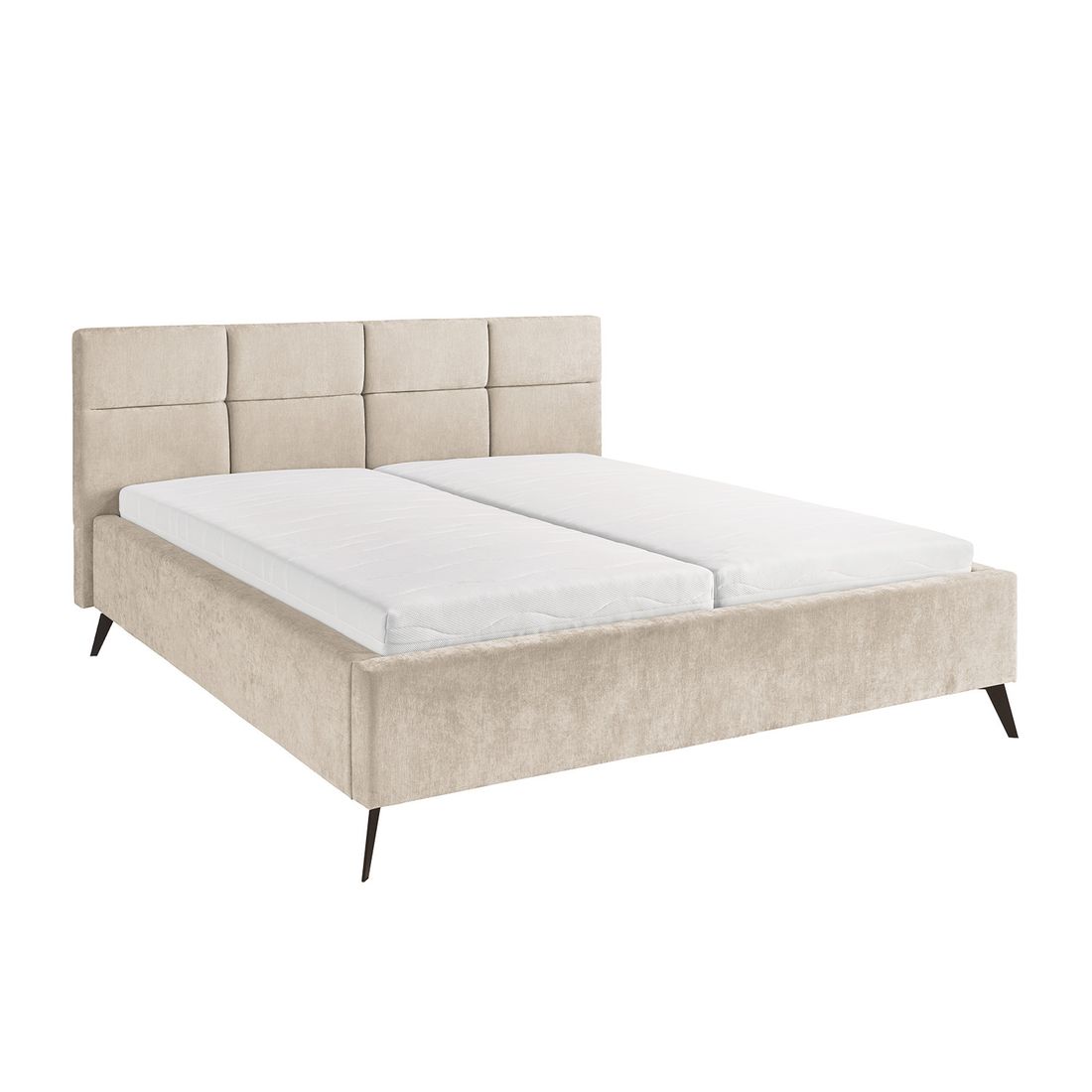 set one Polsterbett Cary Komfort Chenille