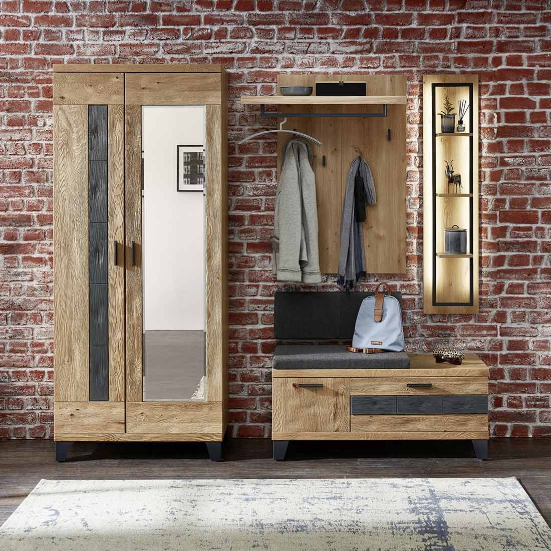 Wohnconcept Persiko Garderobenbank 110x38x79cm