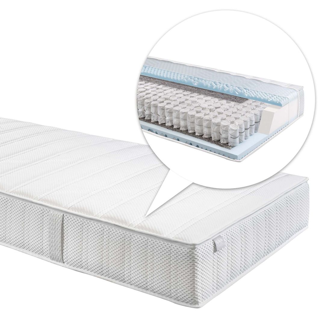 Taschenfederkern-Matratze Pan Premium