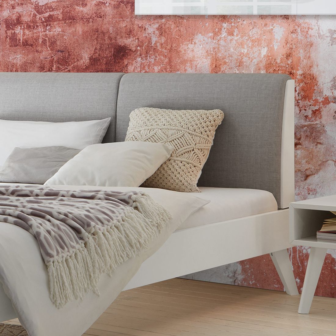 Bett Liberia Buche Massivholz