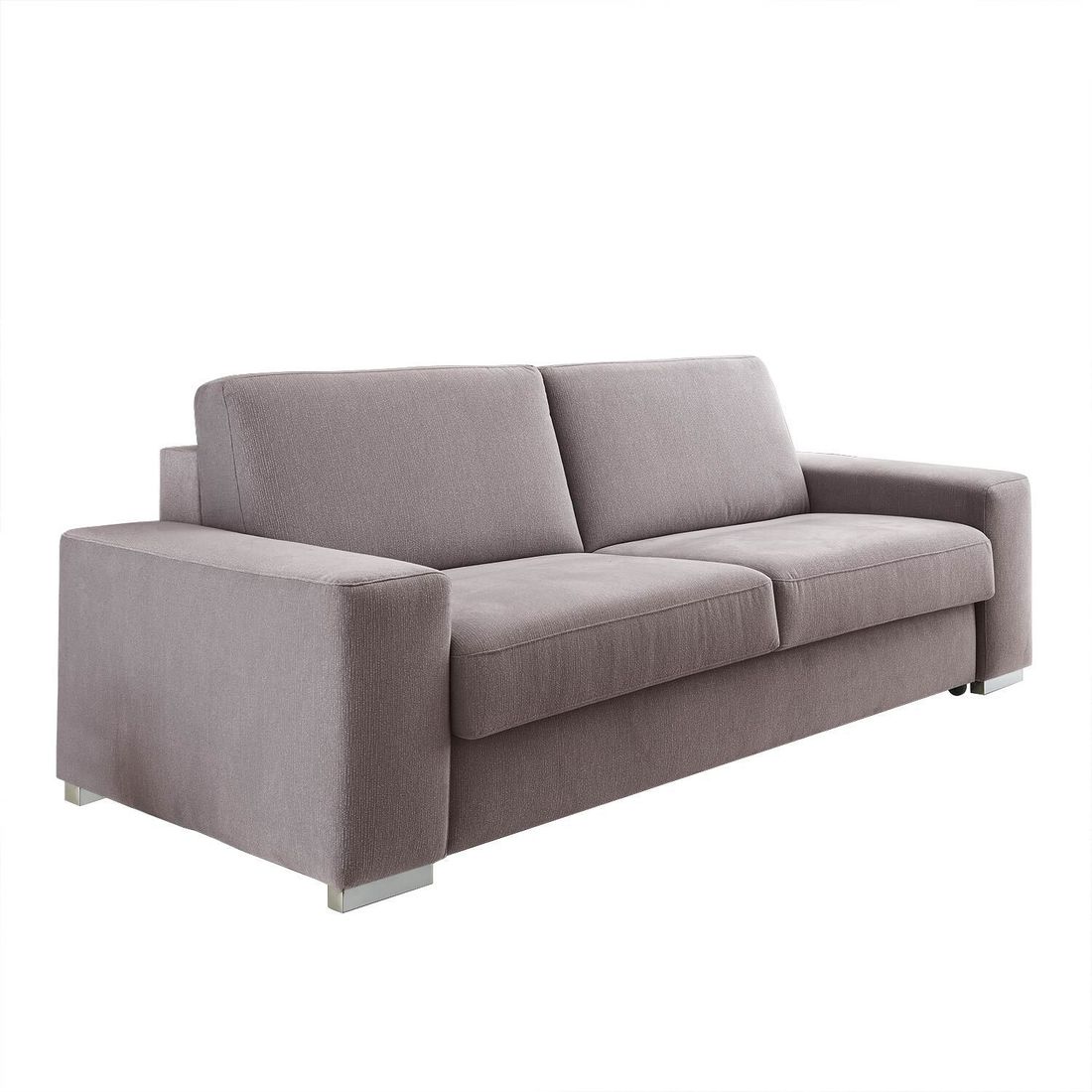 Schlafsofa Telmo Velours mit Lattenrost