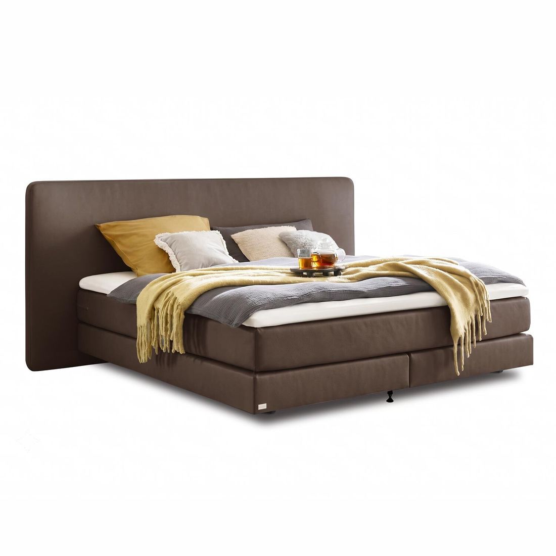 Boxspringbett Tecoa Kunstleder