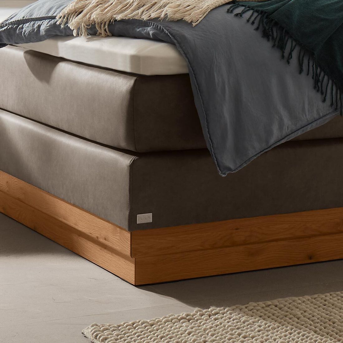 Boxspringbett Sundby Kunstleder