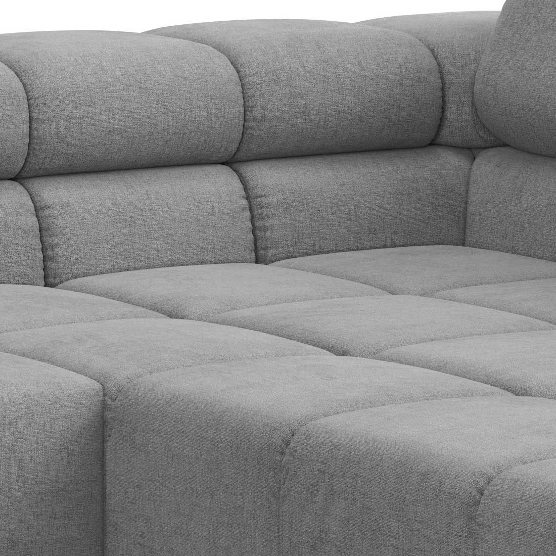 HOMELIV. Ecksofa Cambridge 321x216x85cm Webstoff