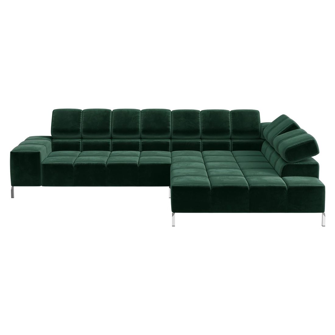 HOMELIV. Ecksofa Cambridge 321x216x85cm Velours