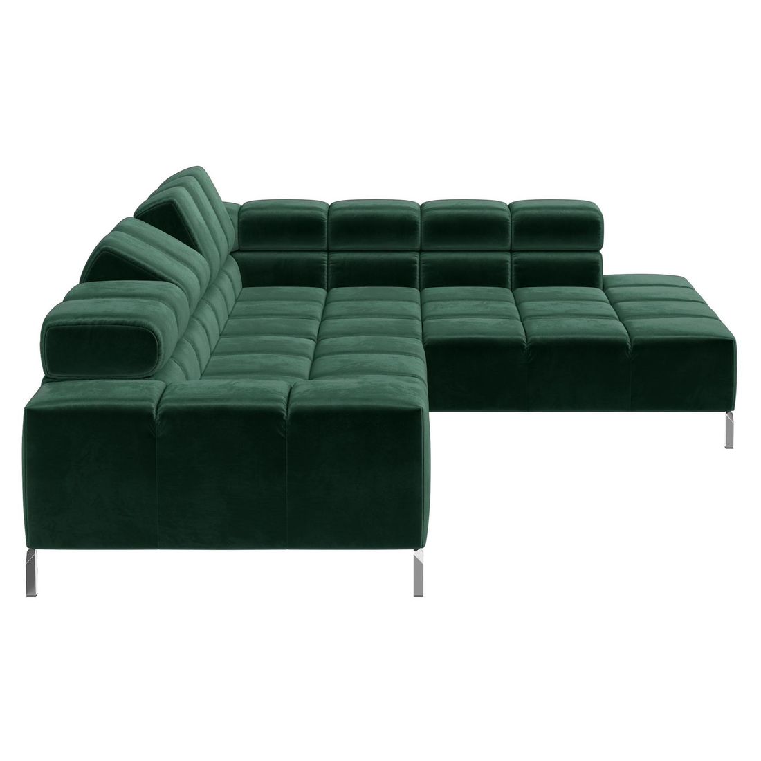 HOMELIV. Ecksofa Cambridge 321x216x85cm Velours