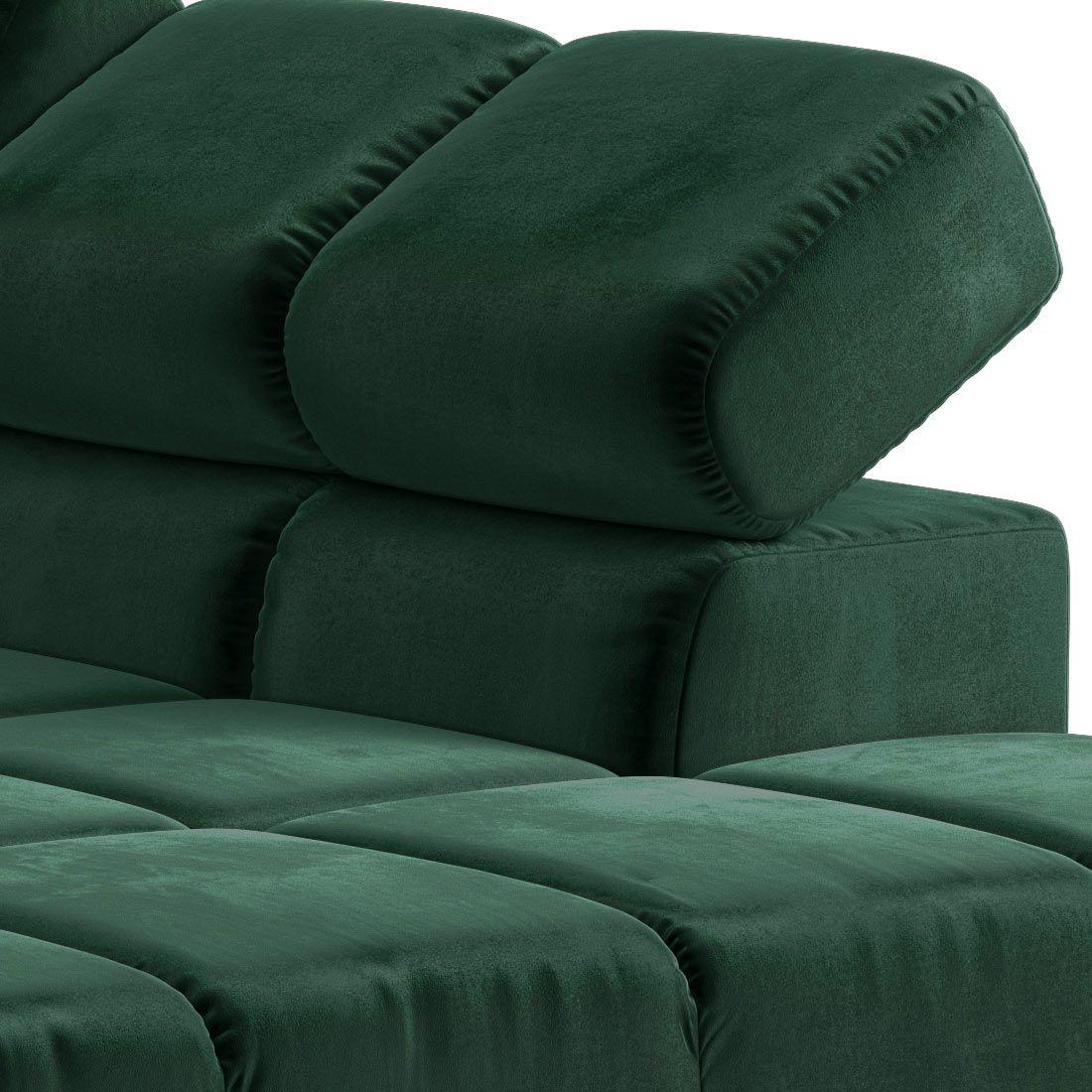 HOMELIV. Ecksofa Cambridge 321x216x85cm Velours