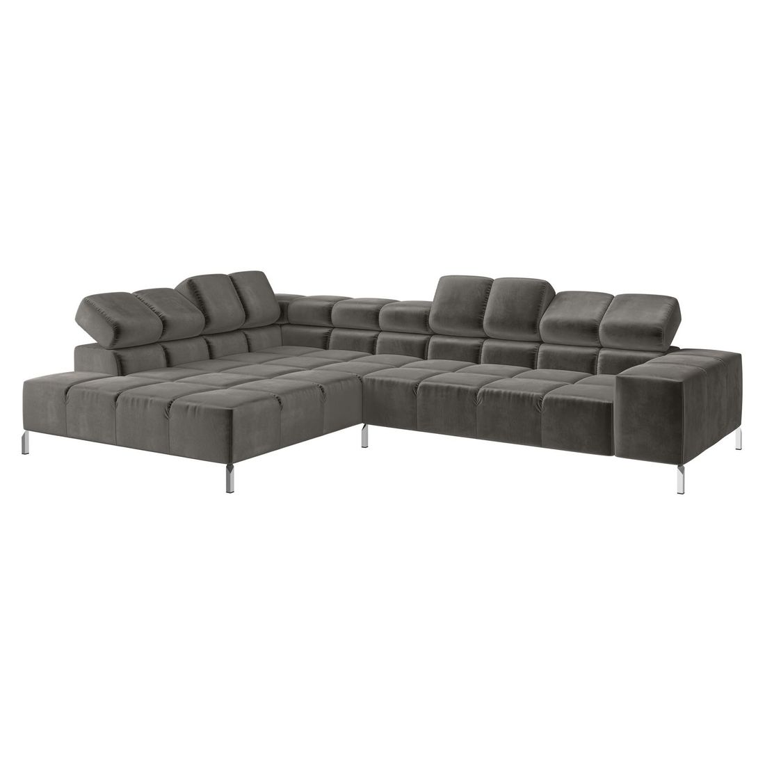 HOMELIV. Ecksofa Cambridge 321x216x85cm Velours