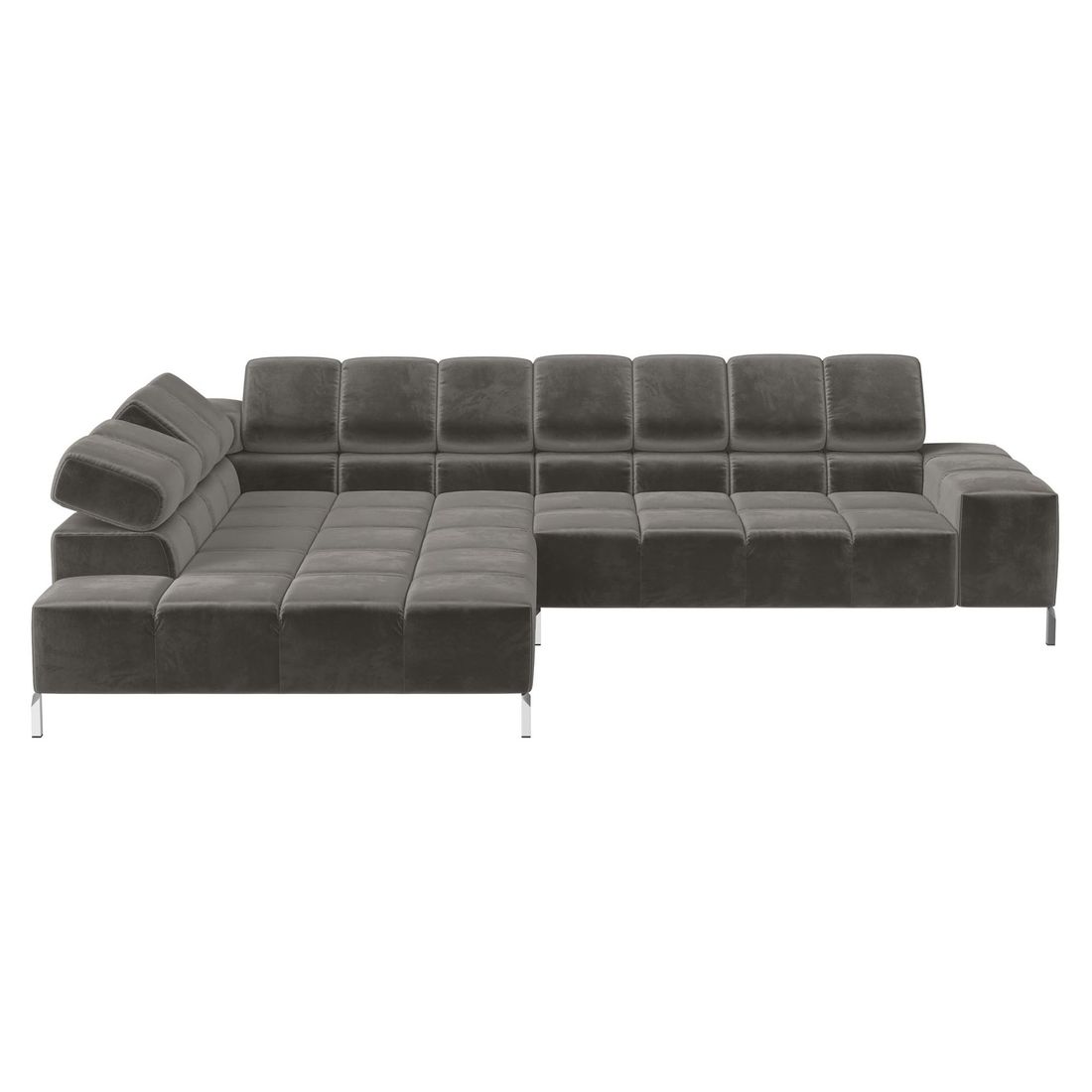 HOMELIV. Ecksofa Cambridge 321x216x85cm Velours