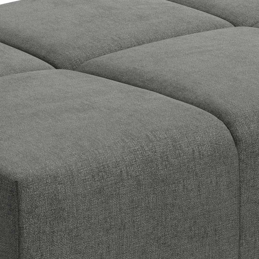 HOMELIV. Polsterhocker Cambridge Webstoff