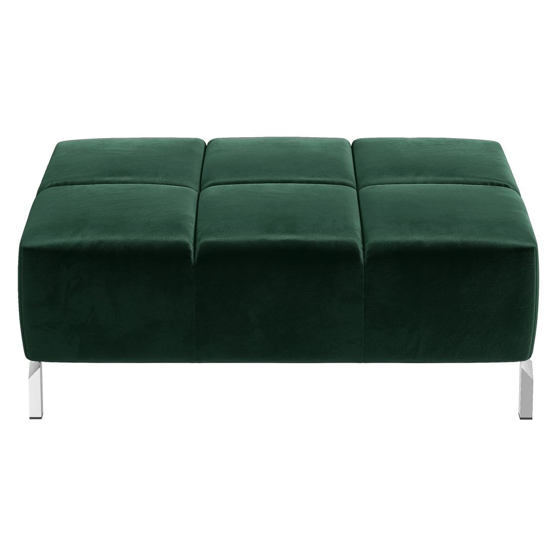 HOMELIV. Polsterhocker Cambridge Velours