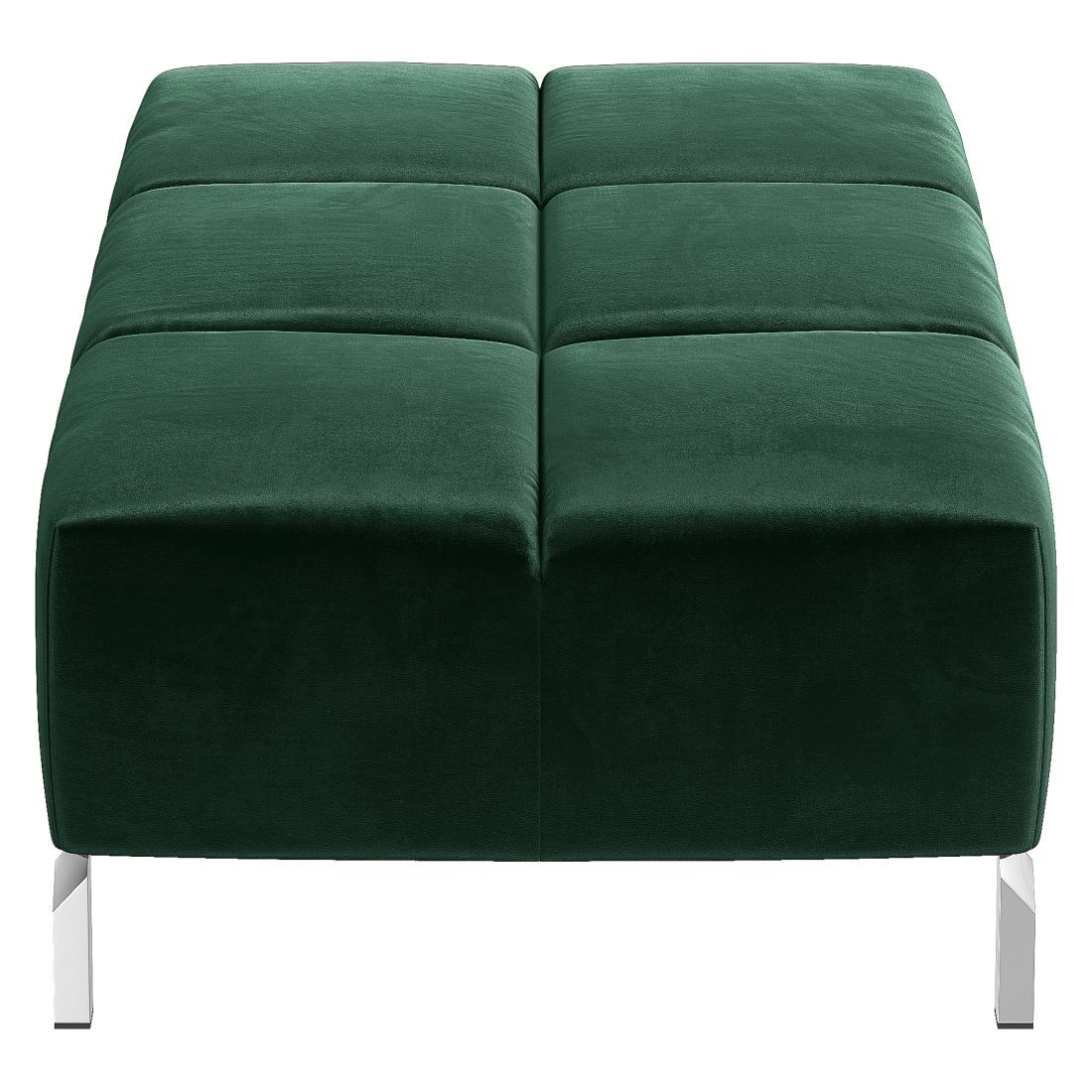 HOMELIV. Polsterhocker Cambridge Velours