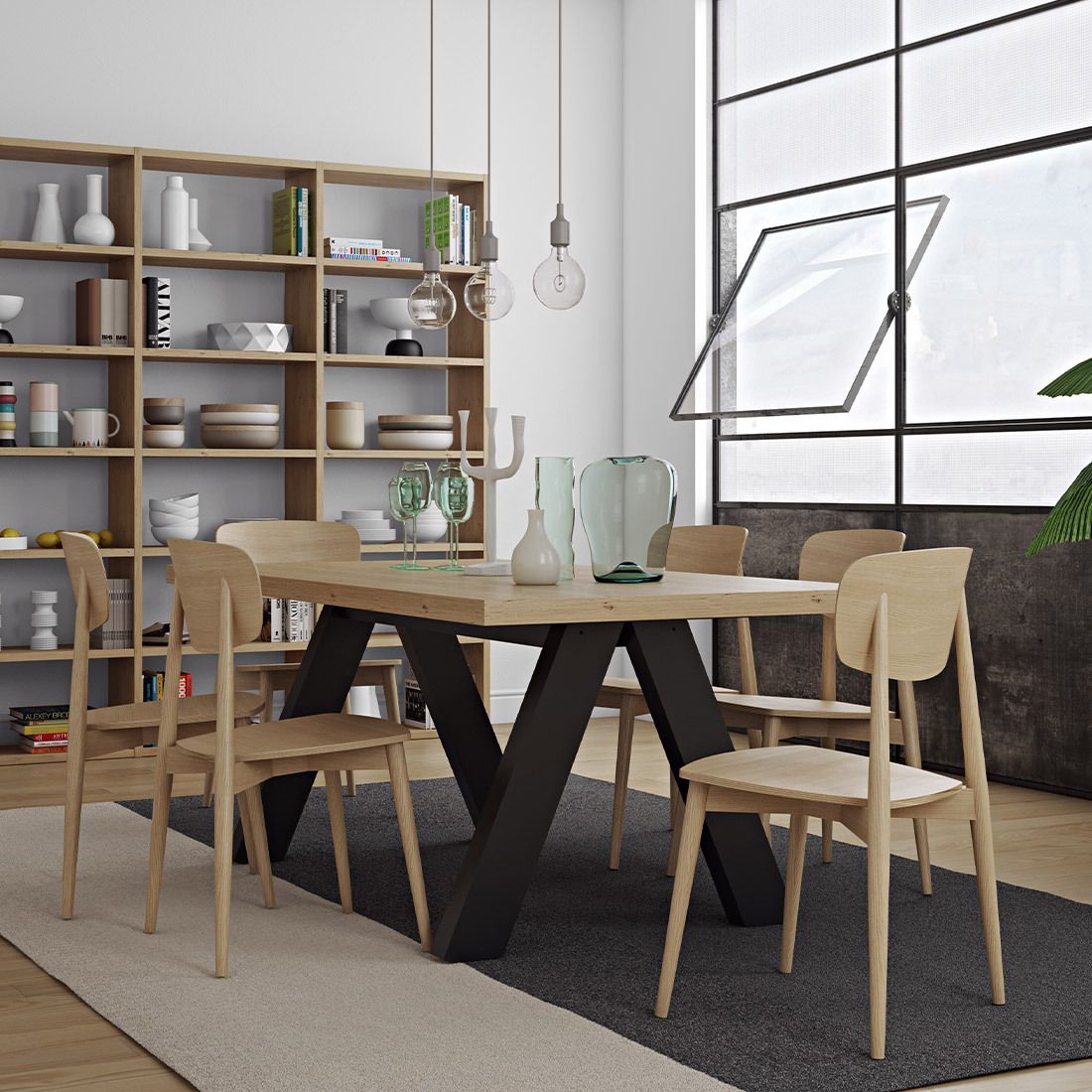 TEMAHOME Sally Holzstuhl