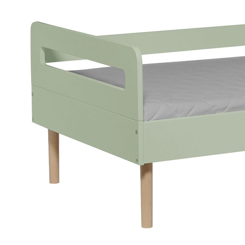 Kojenbett Kids Town Retro Buche teilmassiv mit Lattenrost