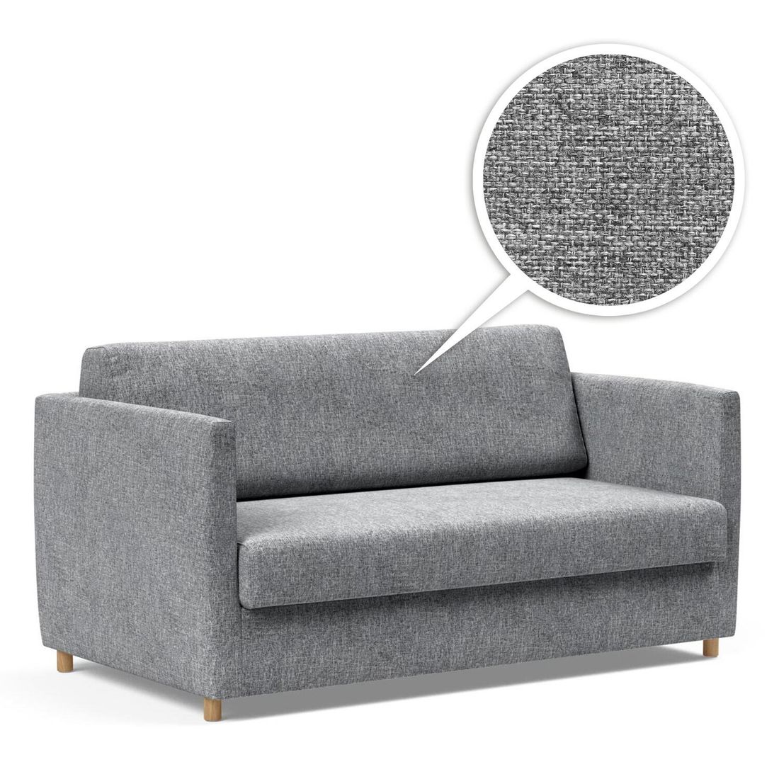 Schlafsofa Yami Webstoff 159x91x81 cm