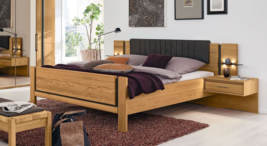 Musterring Schlafzimmer-Set Sorrent Eiche teilmassiv