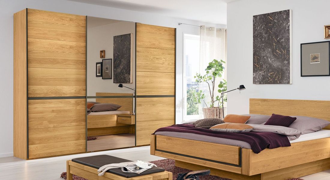 Musterring Schlafzimmer-Set Sorrent Eiche teilmassiv