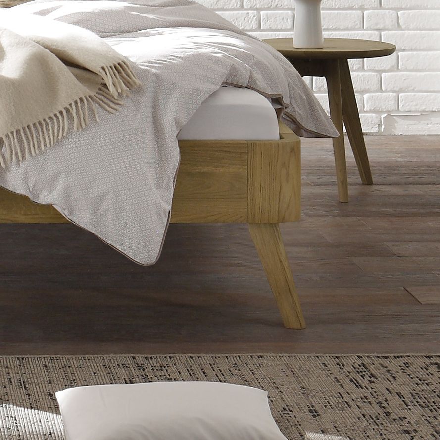 Bett Rakaia Eiche Massivholz