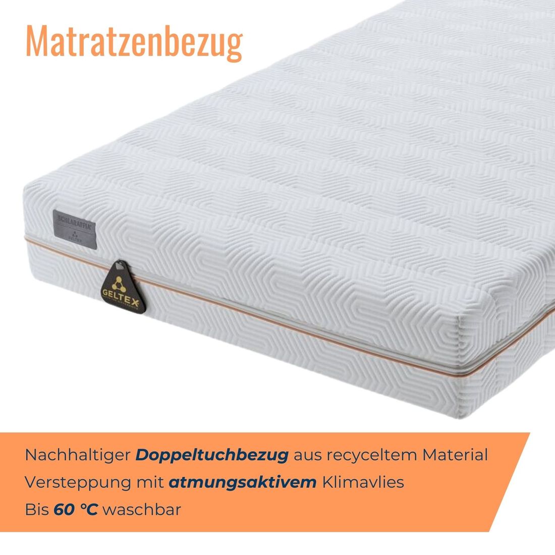 SCHLARAFFIA Gelschaum-Matratze GELTEX Quantum Pure 200